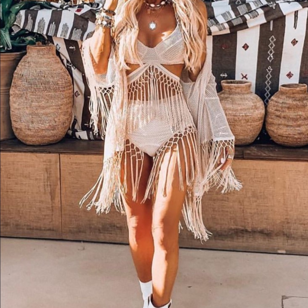 EastnWestLabel two piece Verona Set Fringe